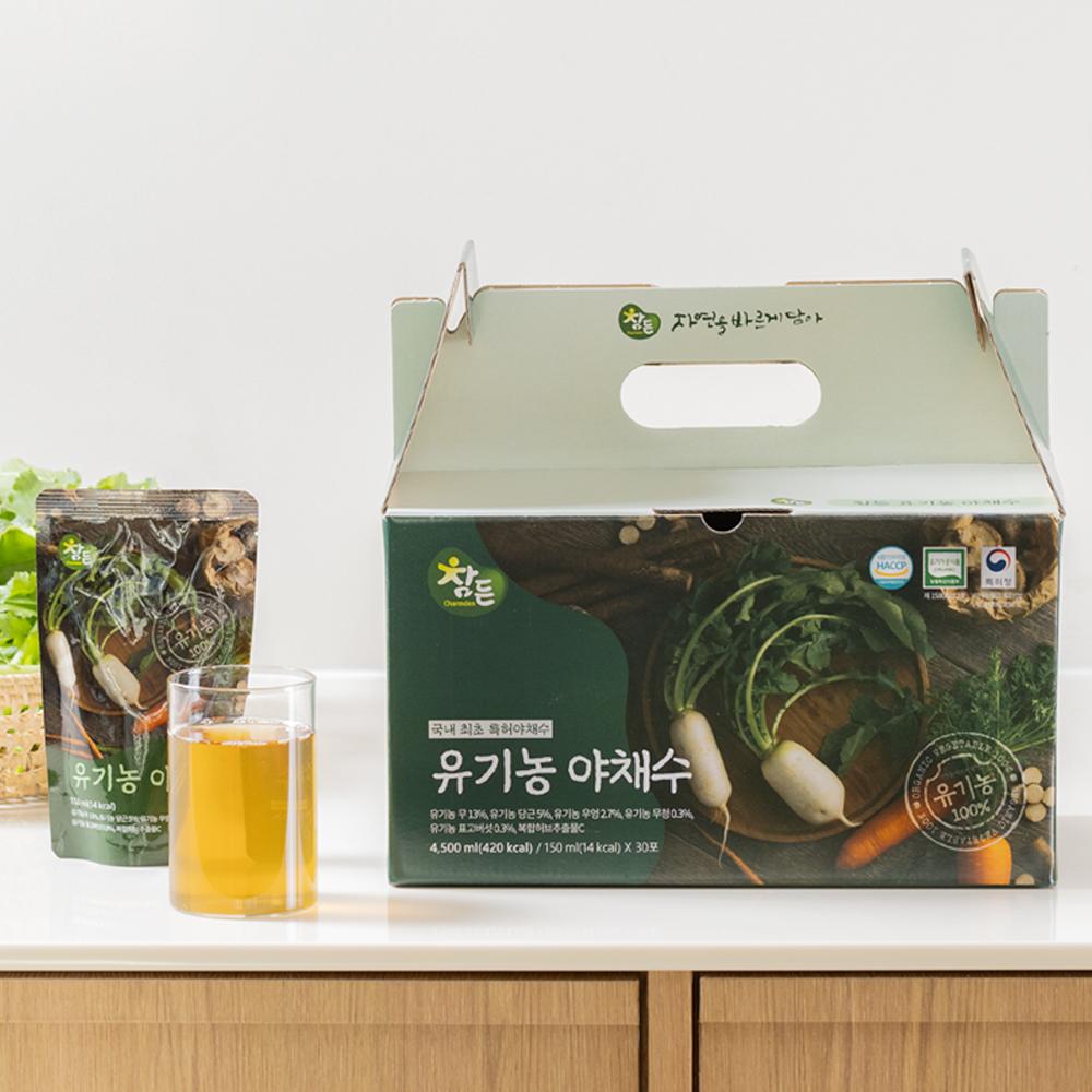 [광주 동구]참든 유기농 야채수(150ml X 30포)