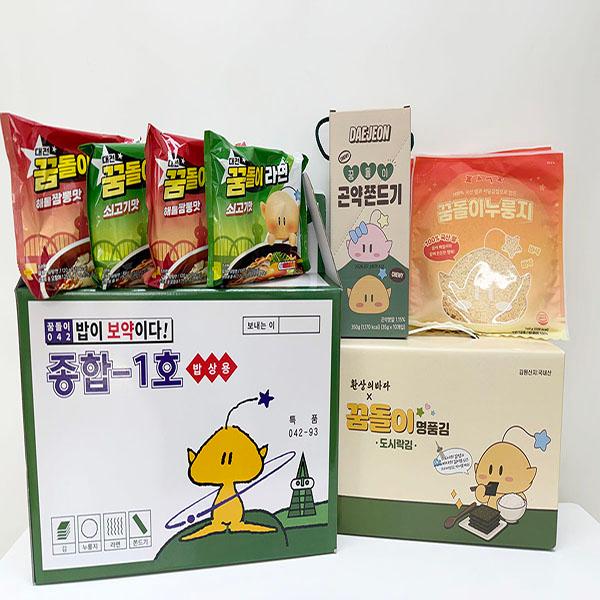 [대전광역시] 종합-1호 꿈돌이 꾸러미 밥상용 선물세트