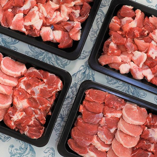 한돈 뒷고기 모듬 세트(특수부위)