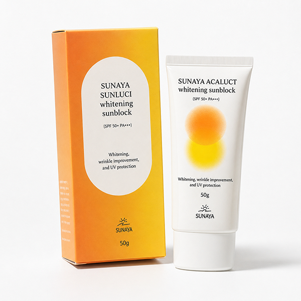 수나야 선루시 화이트닝 선블럭 선크림 SFP50+ 50g [1+1상품]