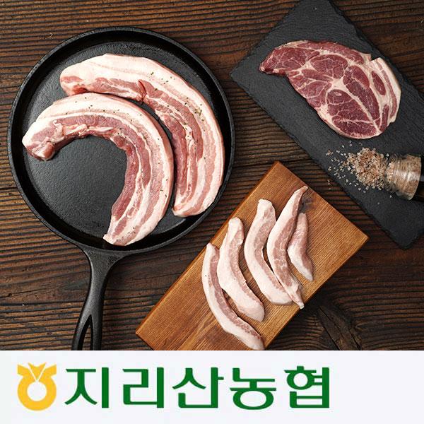 [전북특별자치도청] 지리산 흑돼지 오겹살, 목살, 앞다리살, 대패오겹살
