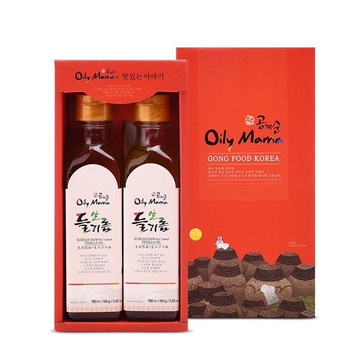 [충북 보은] 생들기름 180ml*2병/선물세트
