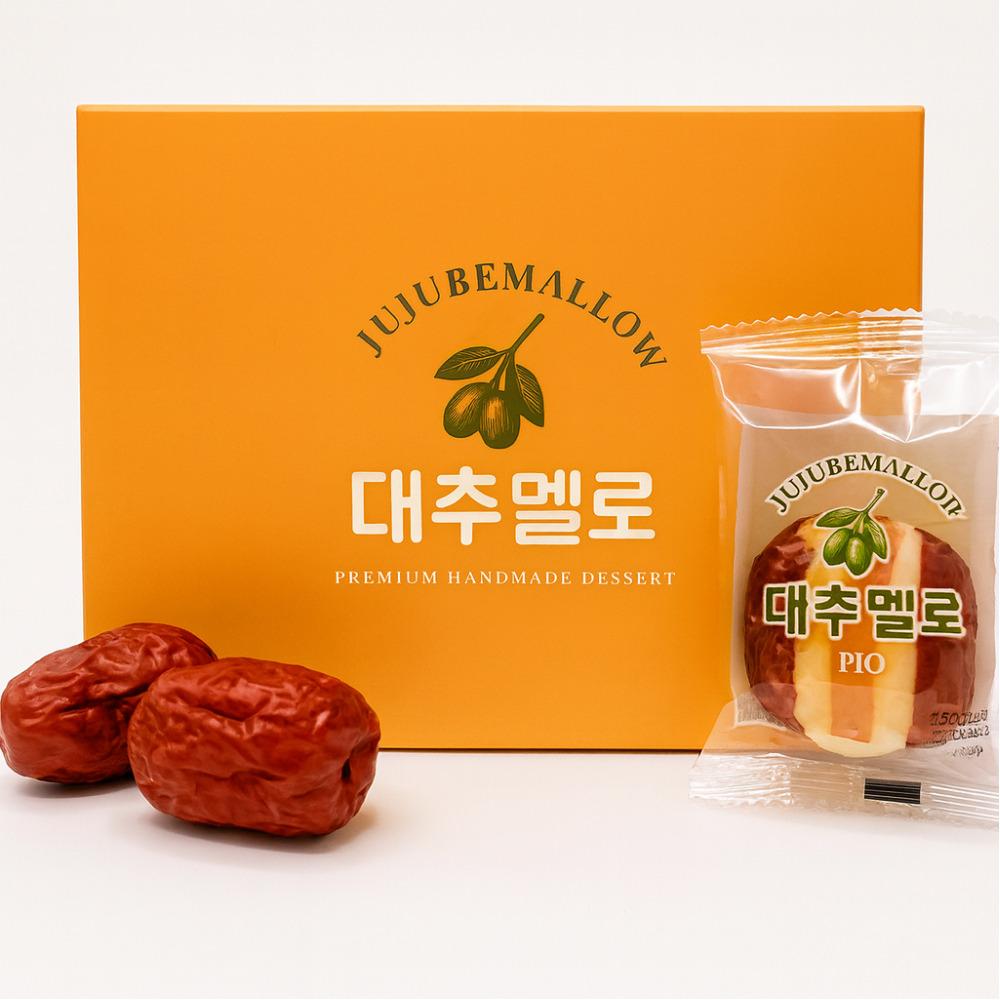 보은대추 대추멜로 수제디저트 4구 선물세트