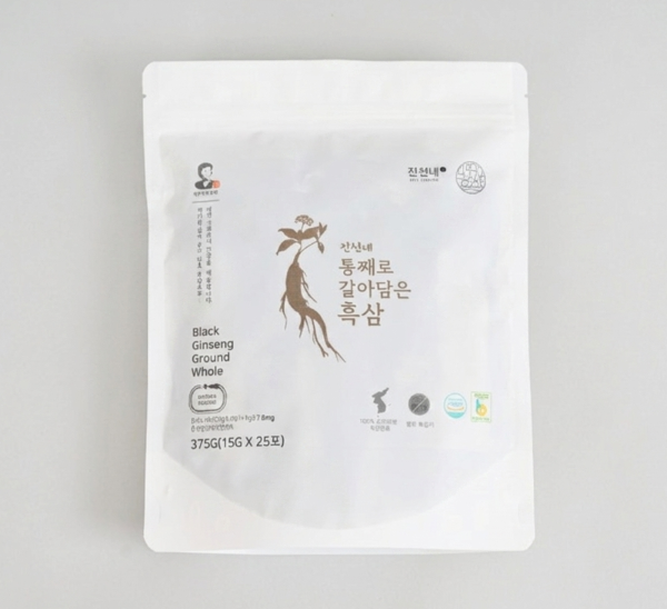 [진천군] 맹여사 진천네 통째로 갈아담은 흑삼(15g*25포)