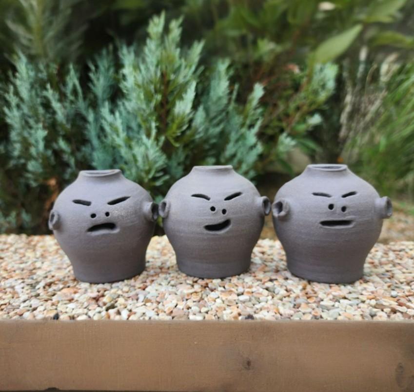 경산토기 수공예 도자기 마그넷 3종SET