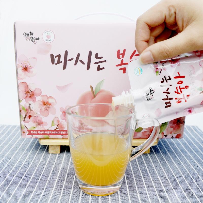 [승주농장]마시는복숭아음료(12개입)