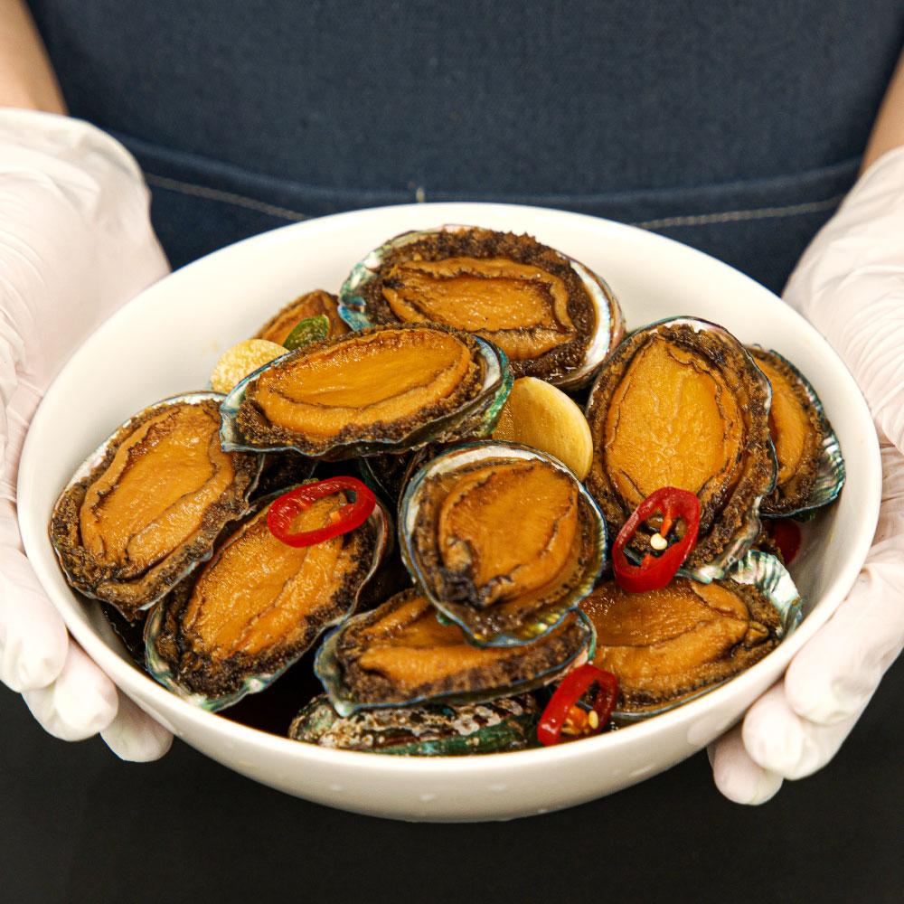 [전남 목포시] 황제수산 프리미엄 수제 간장 전복장 1kg (8-10마리)