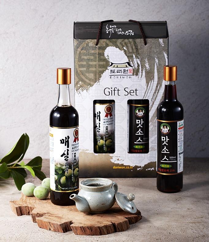매실엑기스500+마늘만능소스500 선물SET