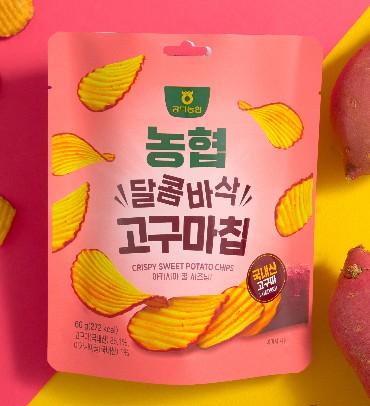 [전북 김제] 달콤바삭 고구마칩 60g*10개입 