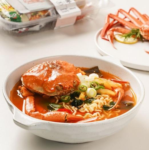 홍게라면밀키트+홍게딱지장 SET [홍게라면2팩+딱지장250g]