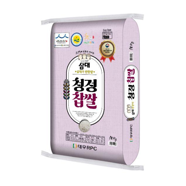 삼대 청정찹쌀 10kg 상등급 (당일도정)