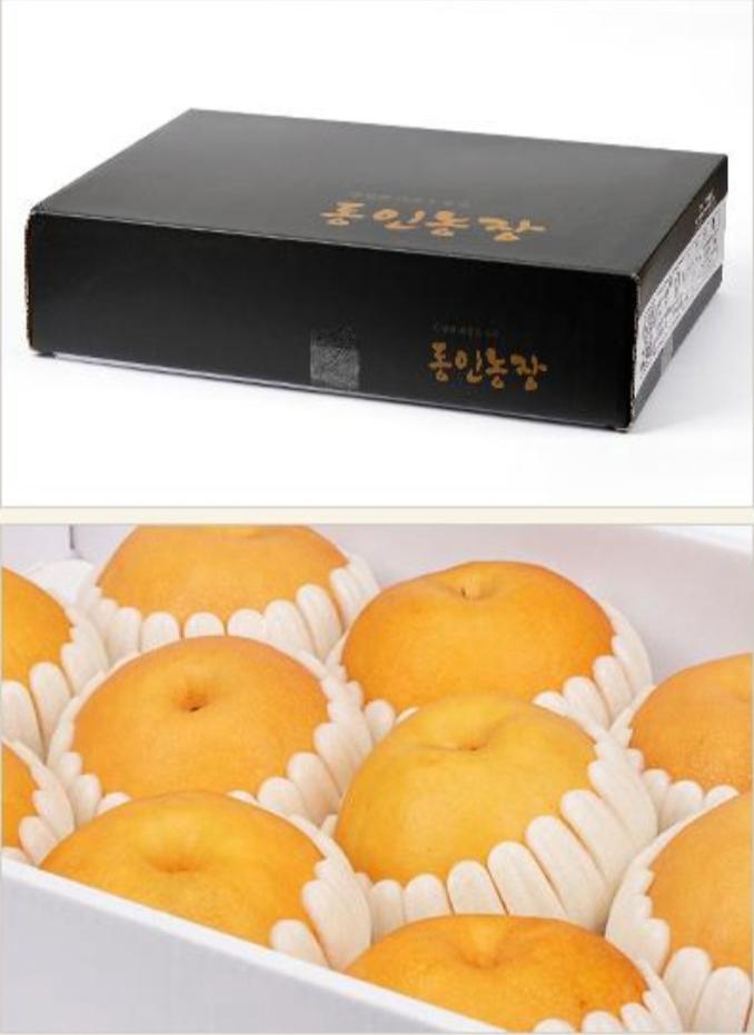 동인농장 26년수확 새롬달콤 화산배7.5kg 10과이내 (못난이 가정용)