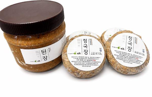 [경남 창원시] 된장, 청국장 세트 [1kg·150g*4]