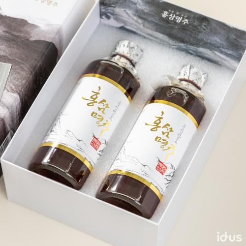 기운 한 모금, 홍삼명주 375ml*2병 SET